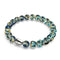 Bracelet Firefly Glass en argent sterling 925 et en forme de flamme de grès